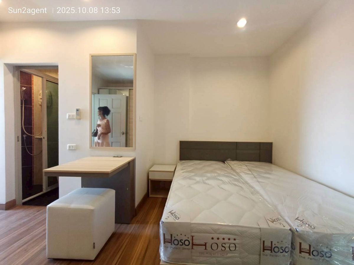 รูป #ให้เช่าคอนโด คันทรีวิลล์ รีสอร์ต (Condo for rent Country Ville Resort) - ห้องดูเพล็ก 1 ห้องน้ำ - ชั้น 6 ขนาด 45 ตร.ม.  ค่าเช่า 9,000 บาท - รูปที่ 6/16