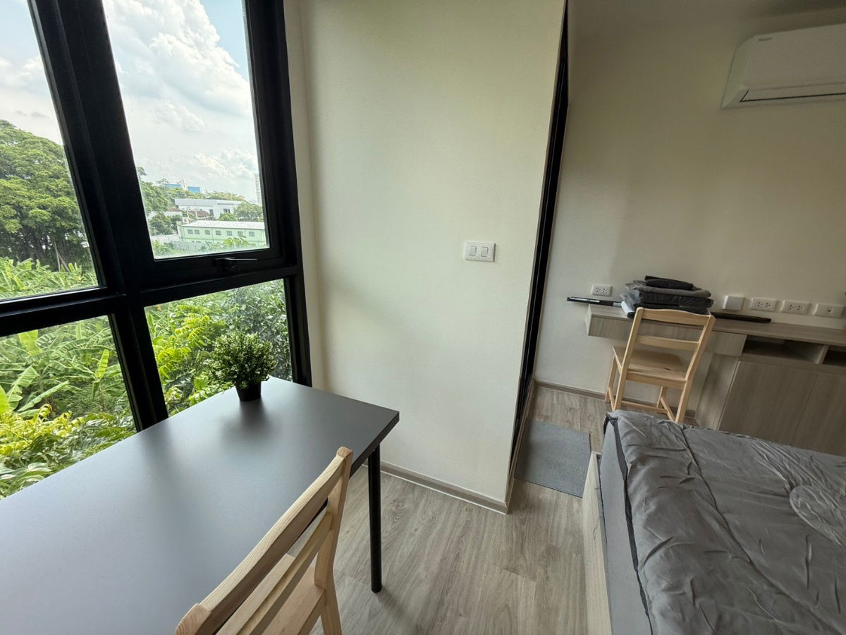 รูป ห้องมุมห้องใหม่ ให้เช่าคอนโด​ origin play sri​udom​ station 30 ตารางเมตร  ชั้น4 - รูปที่ 6/35