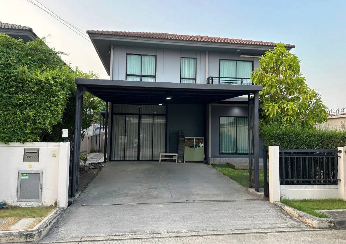 รูป บ้านเดี่ยว แต่งพร้อมอยู่ หมู่บ้านเพฟ รังสิต-คลอง 4 บึงยี่โถ ธัญบุรี ปทุมธานี สวยหรู ใกล้ทางด่วนโทลล์เวย์, รถไฟฟ้าสายสีแดง - รูปที่ 1/25