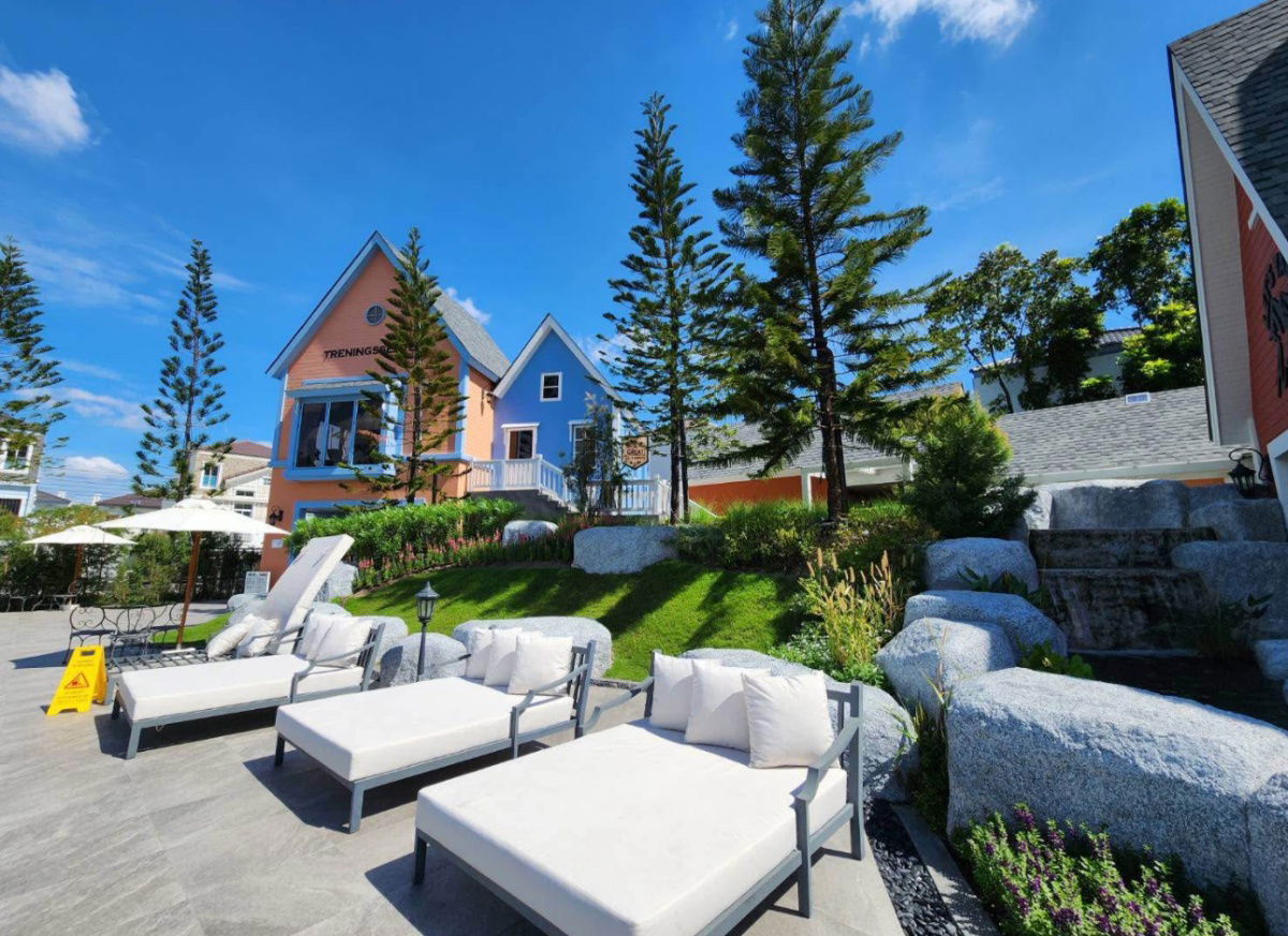 รูป 出租 | For rent | ให้เช่าทาวน์โฮม 2 ชั้น Indy2 Bangna-Ramkhamhaeng2  ทำเลดีที่สุด ใกล้ Mega Bangna  คลับเฮ้าส์ใหญ่อลังการเหมือนอยู่รีสอร์ท Pet Friendly  - รูปที่ 13/14