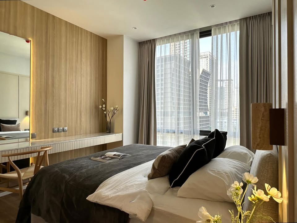 picture Muniq Langsuan【𝐒𝐄𝐋𝐋 & 𝐑𝐄𝐍𝐓】🔥Modern luxury design with a soft, high-end hotel-like atmosphere🔥  Contact Line ID: @hacondo - 2/10