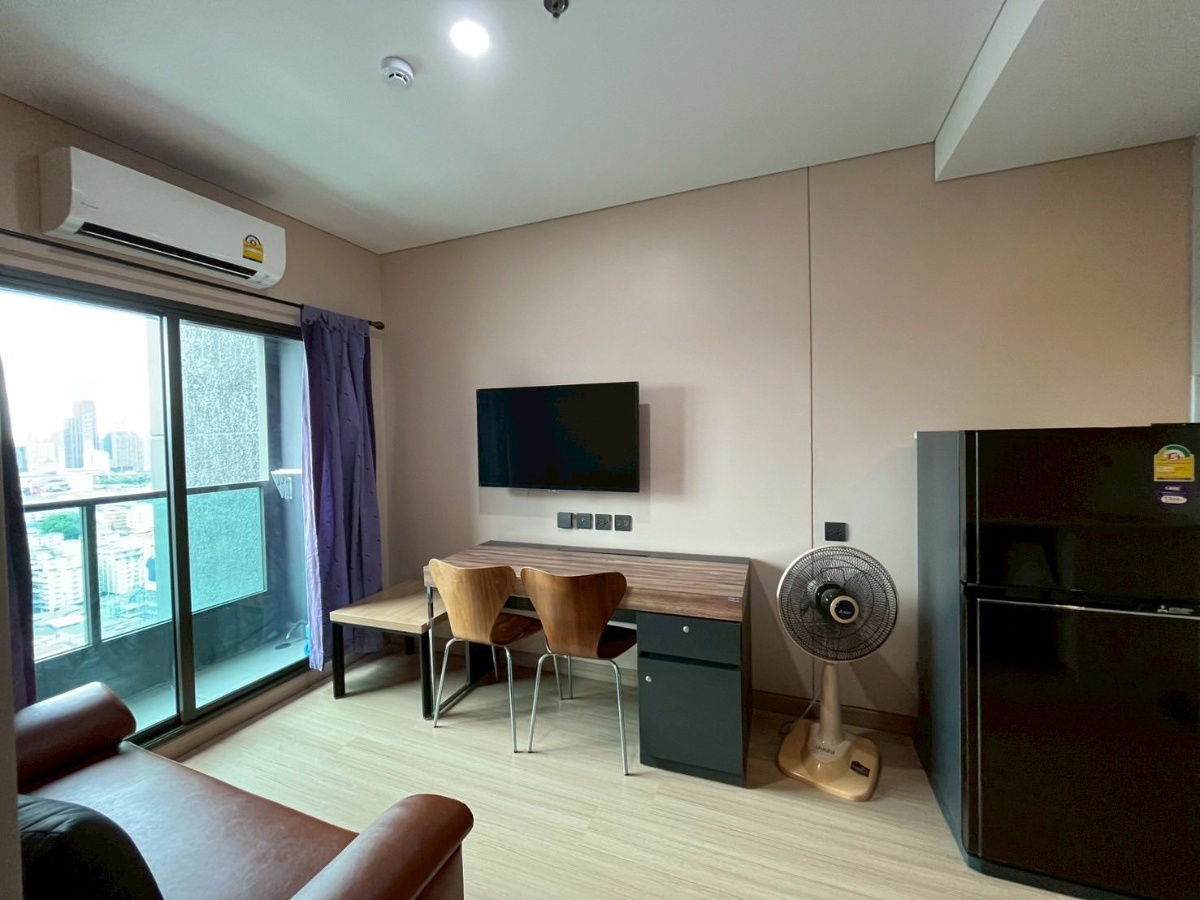 รูป 👑 For rent  🌃 LPN Suite Dindaeng-Ratchaprarop 🌃  วิวพระราม9 🖼️ JA-337 - รูปที่ 8/12