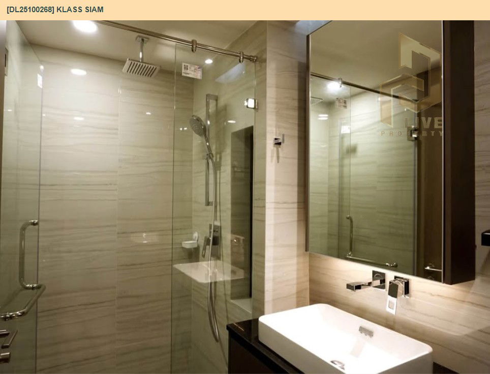 picture DL25100268 Condo for rent, Klass Siam near BTS National Stadium, ready to move in, call urgently 0638692663 LineID @897iyzll - 9/12