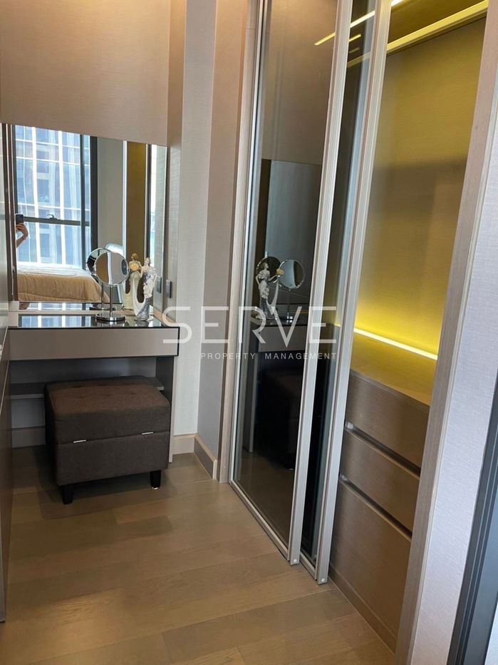picture 1 Bed 1 Bath Nice Room City View Luxury brand Good Location  Close to MRT Phetchaburi station  @ The Esse at Singha Complex - 4/9