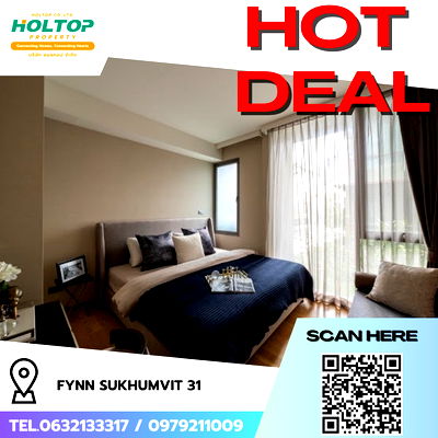 Condos for rent : #R6931 🎉 101068  Condo for rent Fynn Sukhumvit 31