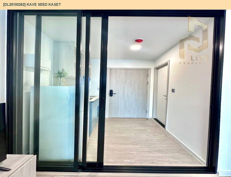 picture DL25100262 Condo for rent, Kave Seed Kaset near -, ready to move in, call urgently 0638692663 LineID @523dslwi - 9/11