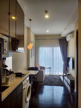 For Rent Condo PARK ORIGIN THONGLOR Building A, Floor 14,1 bed room, Room size 32.00 sqm