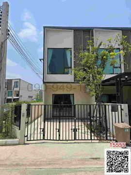 เช่า ทาวน์เฮ้าส์ 2 ชั้นหลังมุม หมู่บ้าน Attitude Kraf บางนา กม.5 ใกล้ห้าง Mega บางนา  