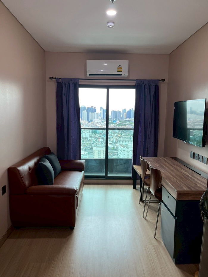 รูป 👑 For rent  🌃 LPN Suite Dindaeng-Ratchaprarop 🌃  วิวพระราม9 🖼️ JA-337 - รูปที่ 5/12