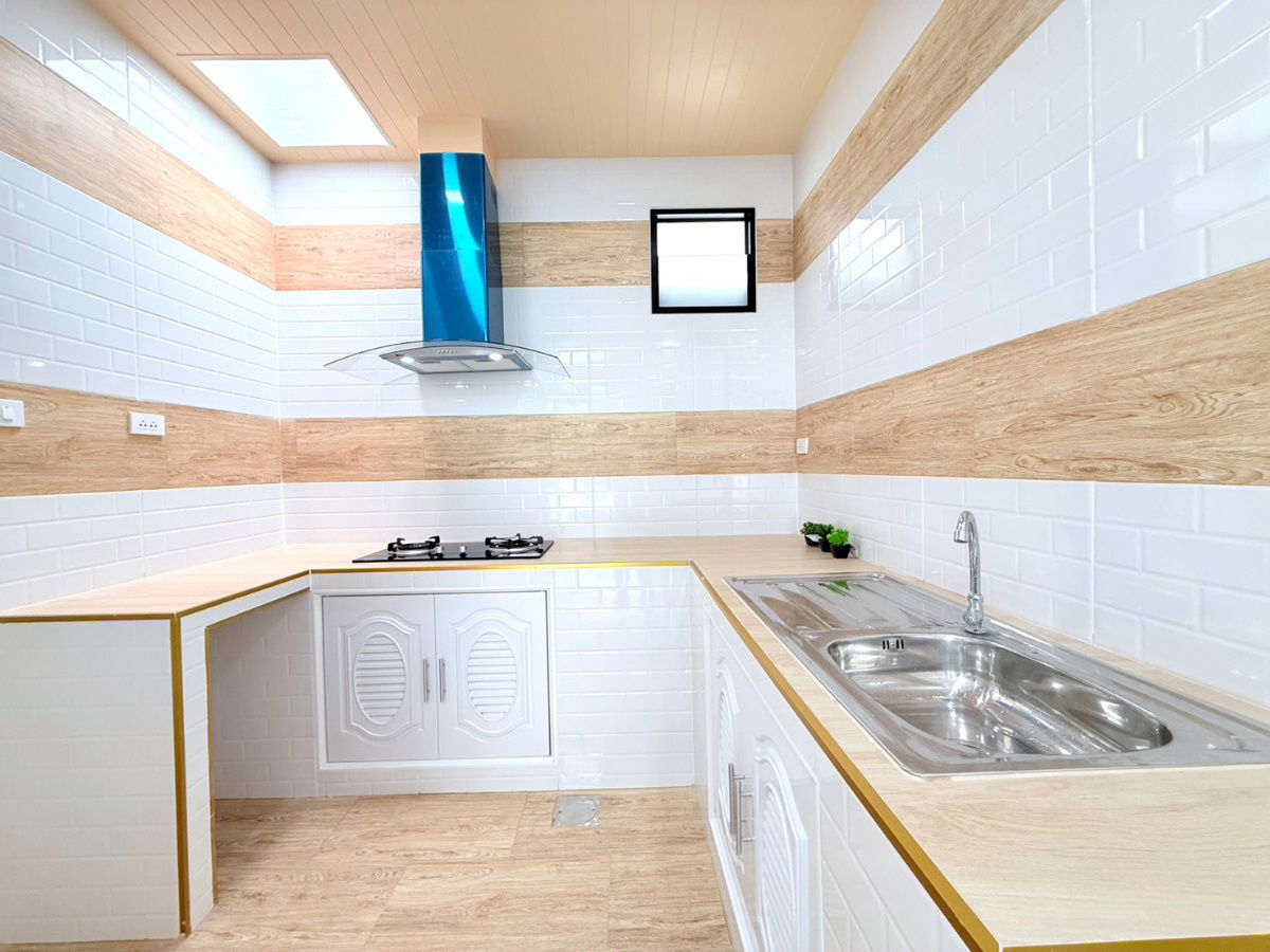 รูป ทาวน์เฮาส์ รามอินทรา21แยก24 รีโนเวทใหม่ ใกล้รถไฟฟ้า ปากซอยรามอินทรา21 ติดสถานีรถไฟฟ้าลาดปลาเค้า  - รูปที่ 12/26