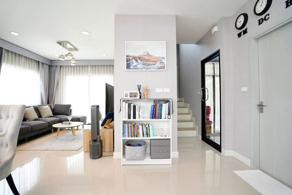 รูป บ้านเดี่ยว แต่งพร้อมอยู่ หมู่บ้านเพฟ รังสิต-คลอง 4 บึงยี่โถ ธัญบุรี ปทุมธานี สวยหรู ใกล้ทางด่วนโทลล์เวย์, รถไฟฟ้าสายสีแดง - รูปที่ 13/25