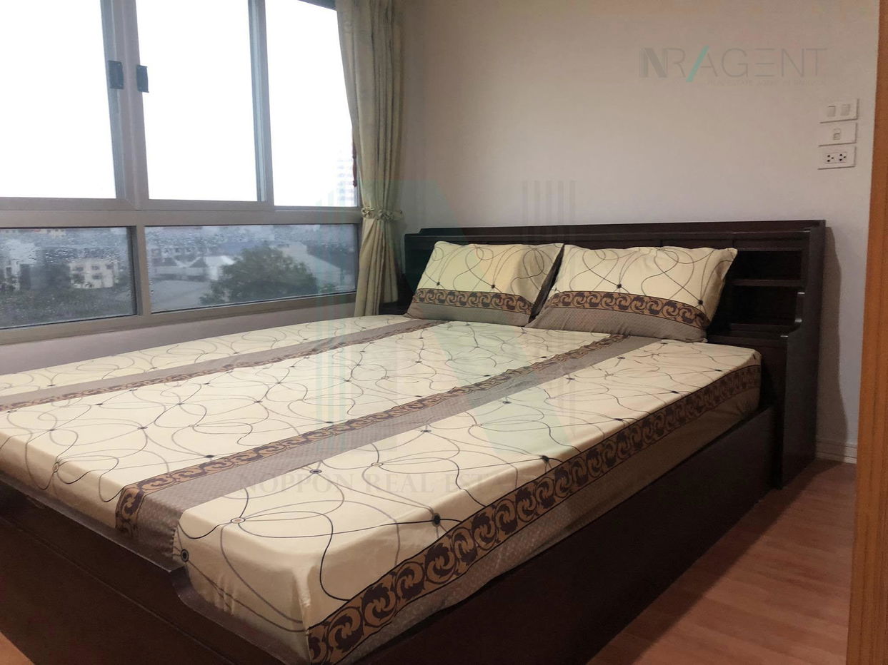picture 📌 For Rent Condo LUMPINI VILLE RAMKHAMHAENG 44 Building 1, Floor 6,Studio, Room size 30 sqm - 1/8