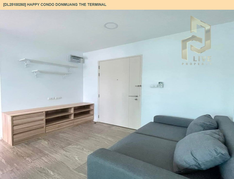 รูป DL25100260 ให้เช่าคอนโด แฮปปี้ คอนโด ดอนเมือง เดอะ เทอมินอล (Happy Condo Donmuang The Terminal) ใกล้ - พร้อมเข้าอยู่ โทรด่วน 0616298946 LineID @523dslwi - รูปที่ 6/12