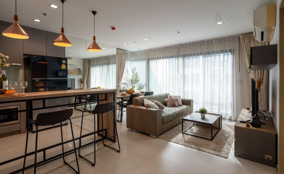 รูป 🚩 ขายคอนโด ริทึ่ม สุขุมวิท 36-38 อาคาร 1 ชั้น 15 2 ห้องนอน ขนาด 78 ตรม ใกล้ Rain Hill - รูปที่ 2/8