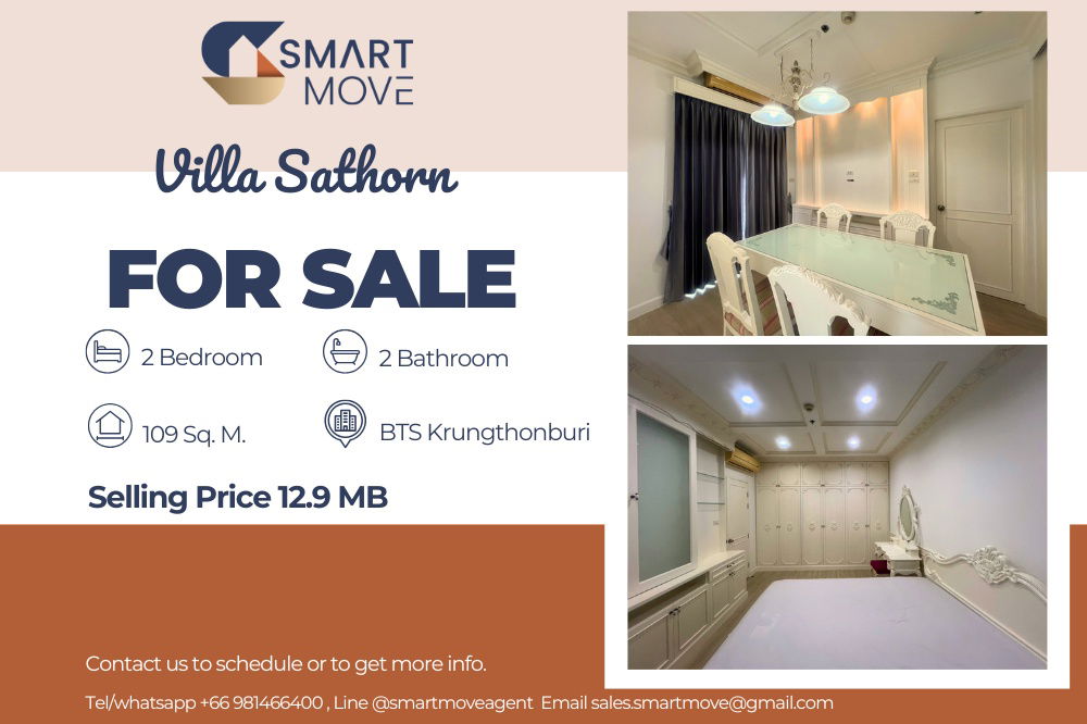 picture 🔥 For Sale !! high floor 28++, women's style!! 🔥 Code C20251000021.....Villa Sathorn, 2 bedroom , 2 bathroom Combined, furnished, Special Deal!!📣📣 - 1/11