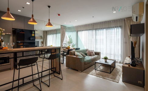 🚩 For Rent Condo RHYTHM SUKHUMVIT 36-38 Building 1, Floor 15,2 bed room, Room size 78 sqm