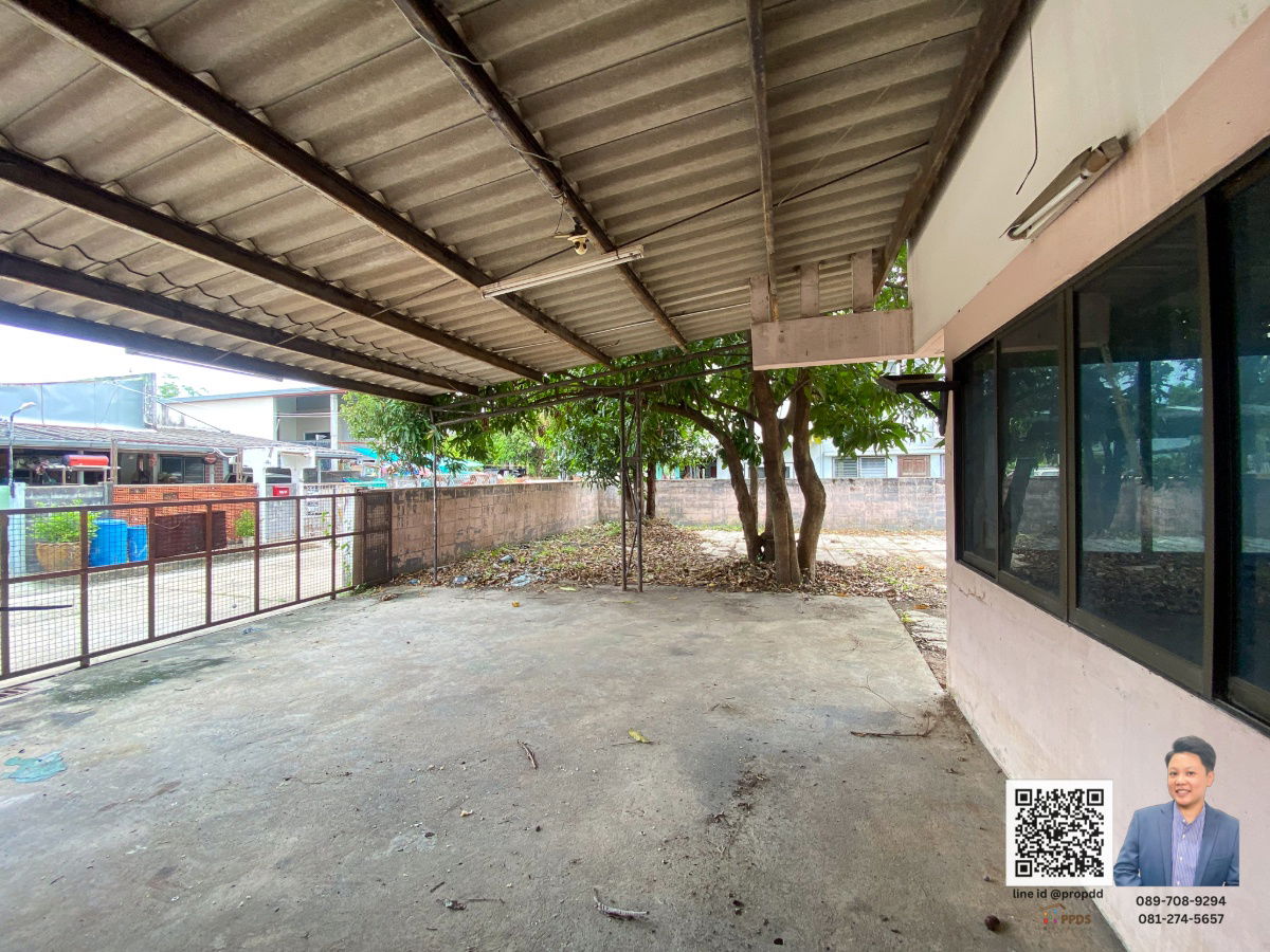 รูป ที่ดินแปลงสวย  ติดถนน 2 ด้าน ในหมู่บ้านเสนานิเวศน์ – เหมาะออฟฟิศ หรือ อยู่อาศัย - รูปที่ 14/16