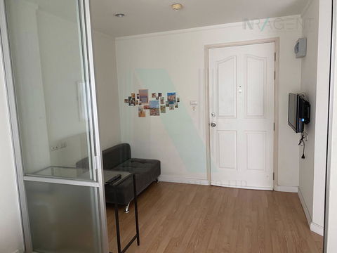 For Rent Condo LUMPINI VILLE PHATTHANAKAN-NEW PHETCHABURI Building B1, Floor 8,1 bed room, Room size 22.00 sqm