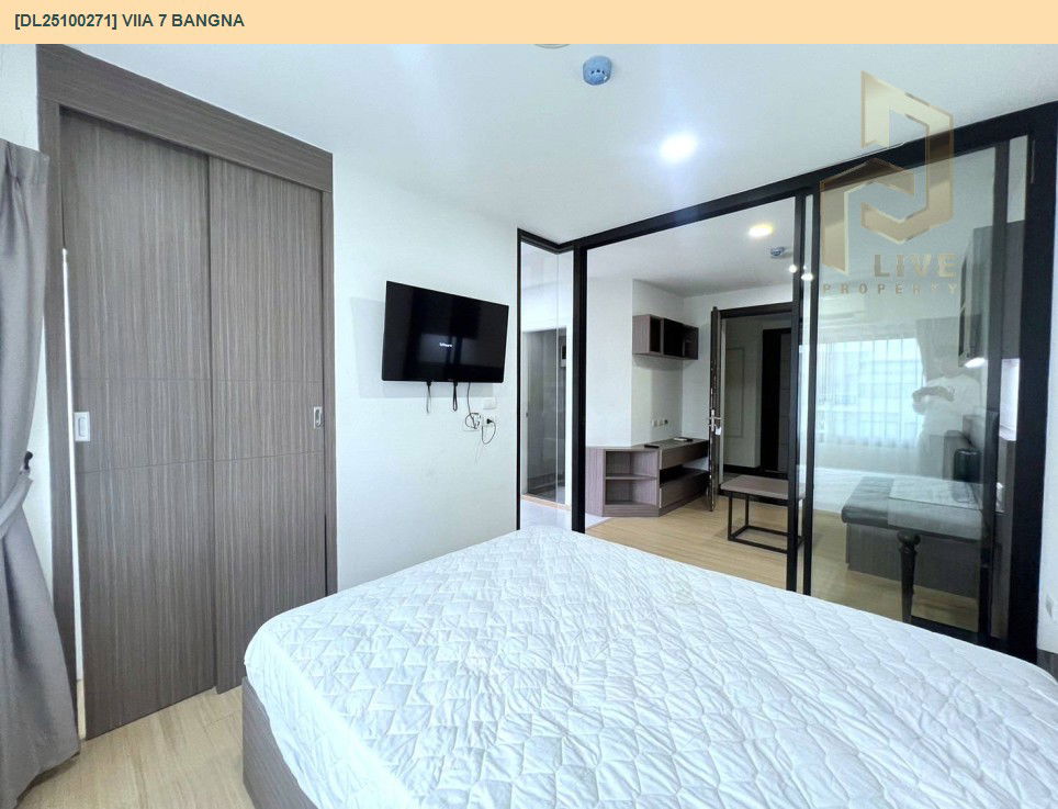 picture DL25100271 Condo for rent, Viia 7 Bangna near -, ready to move in, call urgently 0638692663 LineID @655ebbvc - 5/9