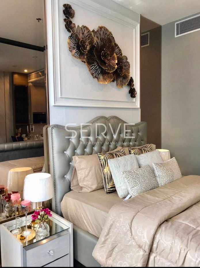 picture 1 Bed 1 Bath Nice Room City View Luxury brand Good Location  Close to MRT Phetchaburi station  @ The Esse at Singha Complex - 5/9