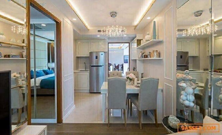 รูป ขายคอนโด ห้องสวย Amaranta Residence (อมรันทา เรสซิเด้นซ์) ใกล้รถไฟฟ้าใต้ดิน MRT สถานีห้วยขวาง ชั้น 5 ห้องมุม  35.87 ตร.ม.  ซอย ประชาราษฎร์บำเพ็ญ 5  - รูปที่ 6/12