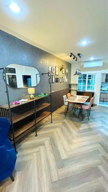 รูป ตกแต่งครบ พร้อมเฟอร์ฯ รพ. สินแพทย์ รามอินทรา 2.4 กม. 3-4นอน MRT คู้บอน 2.2กม. ให้เช่าทาวน์โฮม 2 ชั้น 20 ตร.วา.160 ตร.ม. 2 น้ำ ถ.กาญจนาภิเษก - รูปที่ 5/8