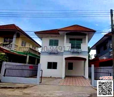 บ้านเดี่ยว ถนนธัญบุรี : ขาย บ้านเดี่ยว 2 ชั้น หมู่บ้านพรธิสาร 8 พร้อมเข้าอยู่
