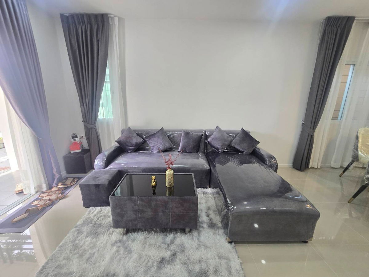 รูป ถูกที่สุด!! บ้านเดี่ยว หลังมุม หมู่บ้าน เซนส์ สายไหม 56 (Sense Saimai 56) หลังบ้านติดสวน ทำเลดี ใกล้สนามบินดอนเมือง ทางด่วน - รูปที่ 12/27