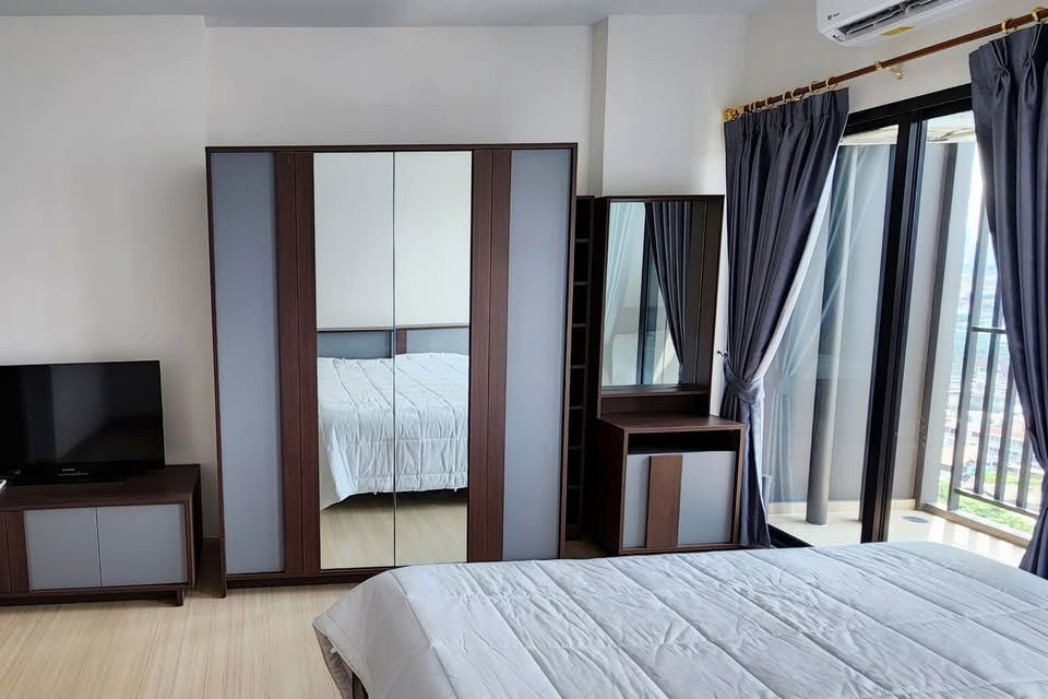 รูป 🟢ห้องสวย!! พร้อมเข้าอยู่!! 🟢ศุภาลัย ลอฟท์ ประชาธิปก - วงเวียนใหญ่ ใกล้ BTS วงเวียนใหญ่, MRT อิสรภาพ สอบถาม📱ADD LINE @572aurac แอดมินตอบไว✨ - รูปที่ 2/7