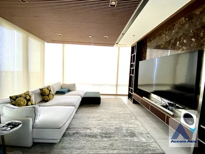 Condos for rent : 🔼🔽 AccomA 📩 Luxury corner-unit condominium in Sathorn with skyline view (AA43860)