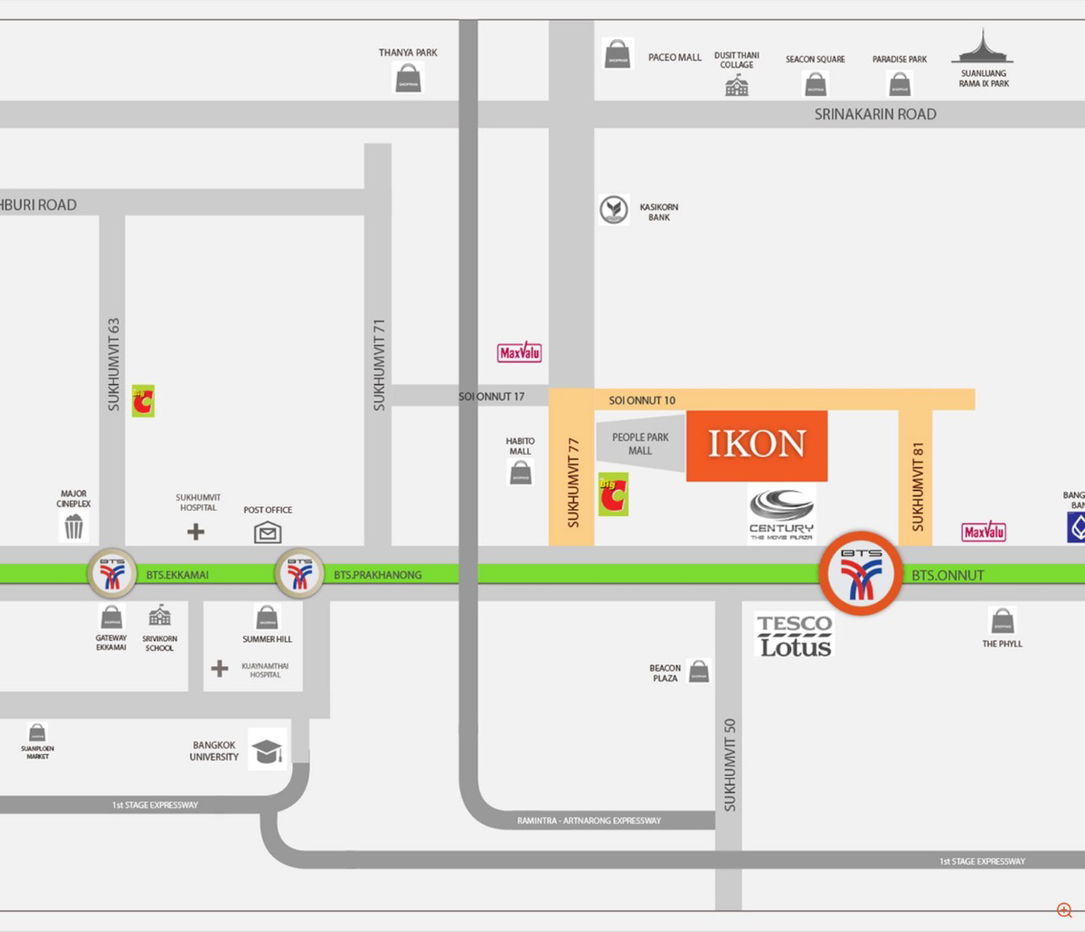 picture WS4732 ‼️✨ Condo IKON 77 (Ikon 77) ✨‼️Near BTS On Nut, only 13,500 baht/month - 13/13