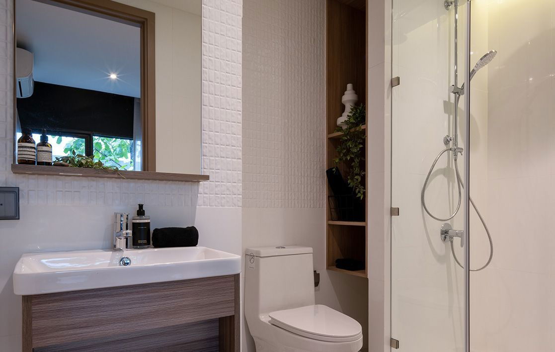 รูป ขายดาว์น 1นอนราคาดีมาก ตำแหน่งดี คอนโดใหม่ ส่วนกลางจัดเต็ม ทำเลดีมาก อยู่บนถนนประดิษฐ์มนูธรรม ใกล้ Central East Ville @ Noble Create - รูปที่ 8/8