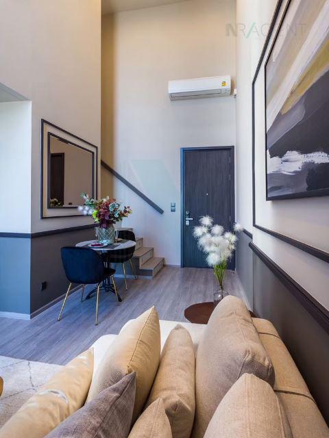 รูป 📌 ให้เช่าคอนโด เดอะ ไลน์ สุขุมวิท 101 อาคาร 1 ชั้น 21 Duplex ขนาด 42 ตรม ใกล้ รร.พิพัฒนา - รูปที่ 7/8