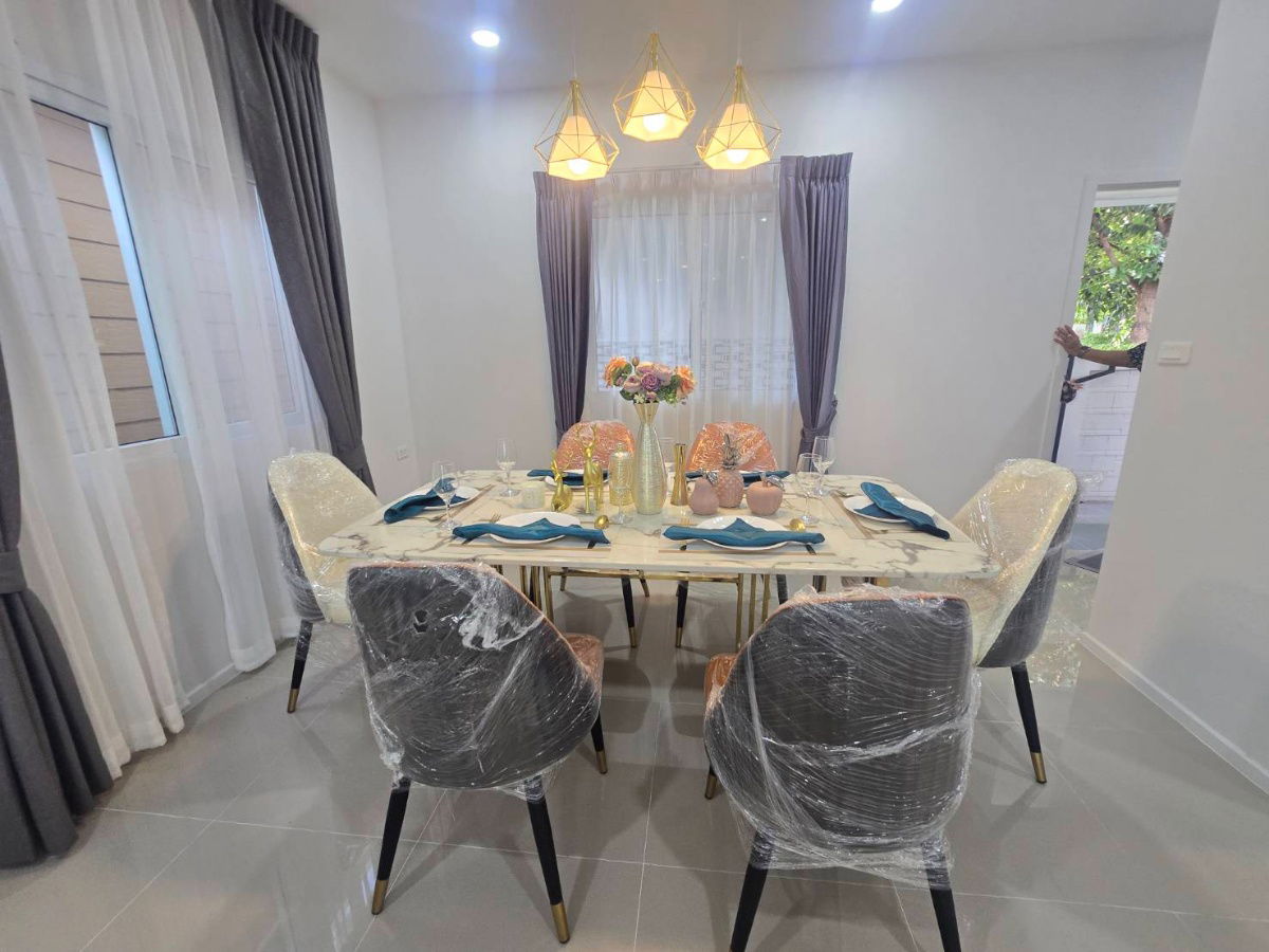 รูป ถูกที่สุด!! บ้านเดี่ยว หลังมุม หมู่บ้าน เซนส์ สายไหม 56 (Sense Saimai 56) หลังบ้านติดสวน ทำเลดี ใกล้สนามบินดอนเมือง ทางด่วน - รูปที่ 13/27