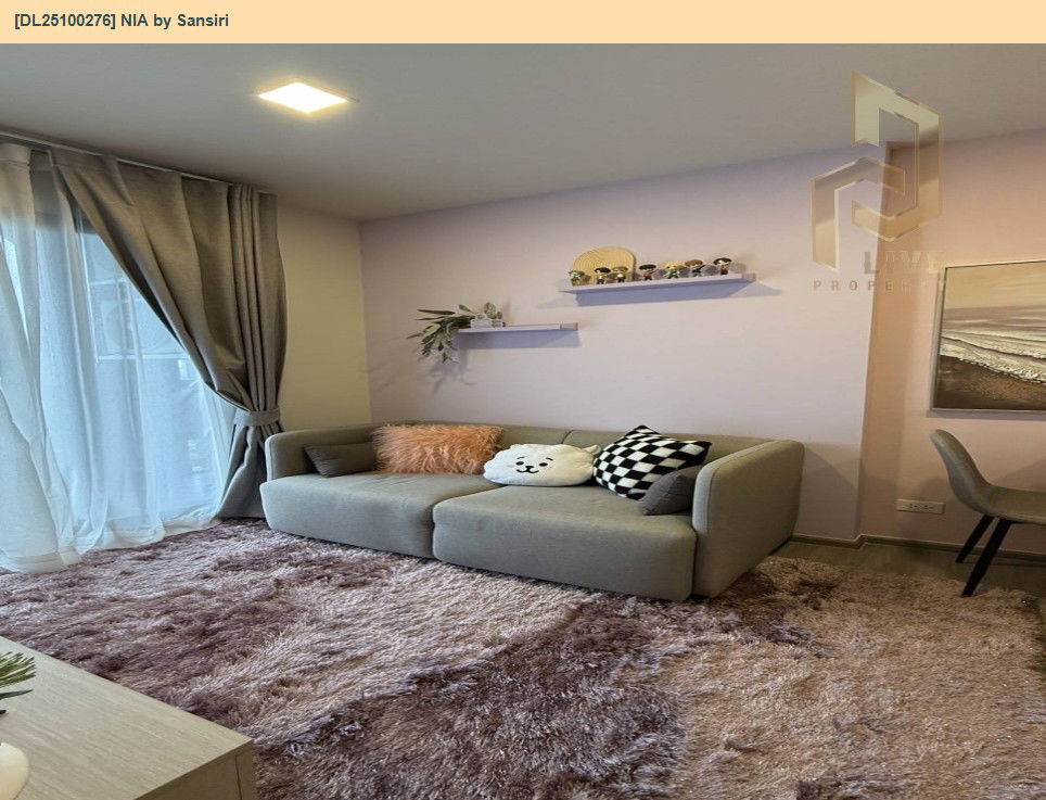 picture DL25100276 Condo for rent, NIA by Sansiri near BTS Phra Khanong, ready to move in, call urgently 0638692663 LineID @523dslwi - 2/8
