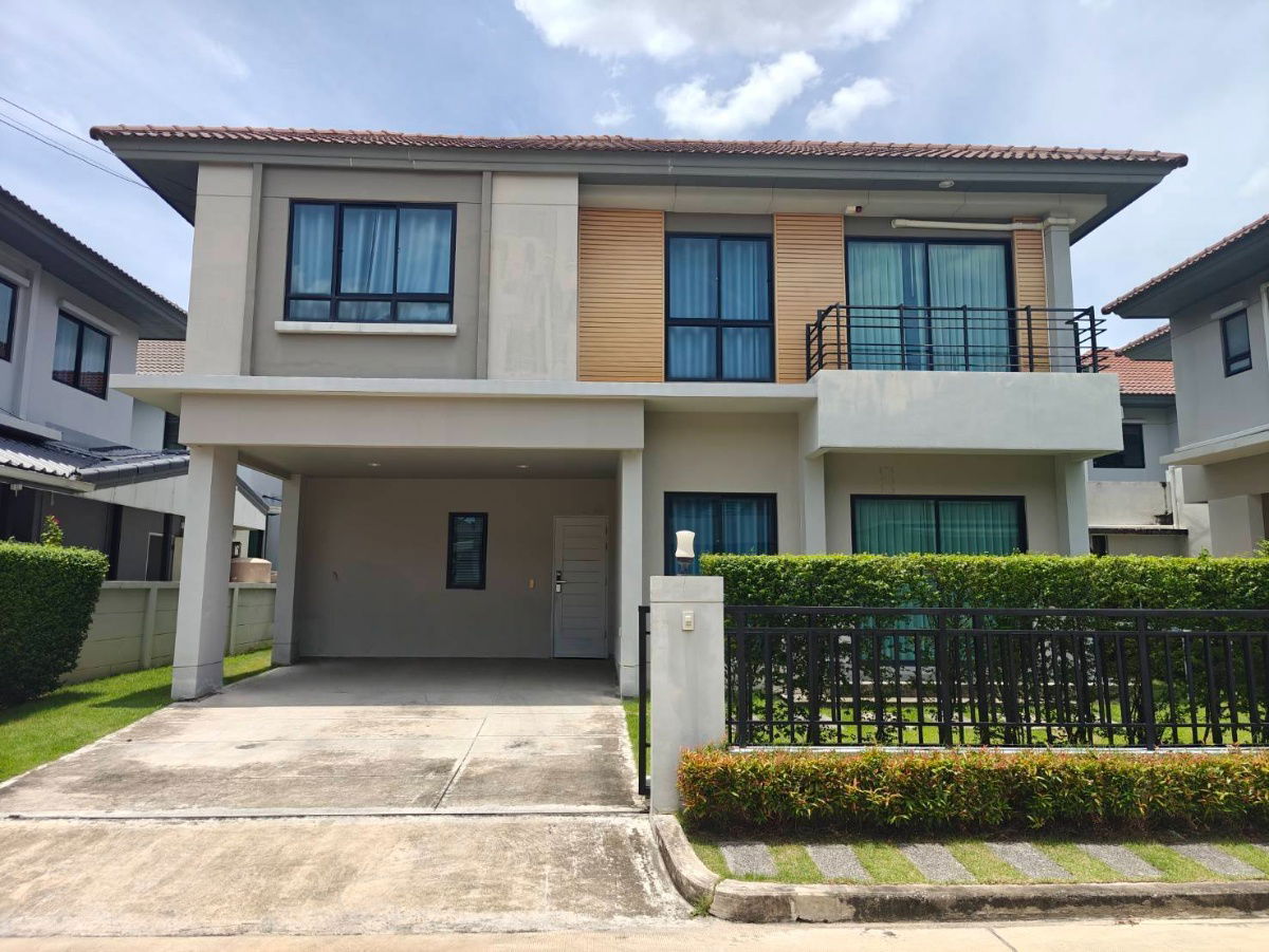 รูป P ขายบ้านเดี่ยว 2 ชั้นหมู่บ้านไลฟ์ บางกอก บูเลอวาร์ด ราชพฤกษ์-ปิ่นเกล้า 50 ตารางวา - รูปที่ 1/7