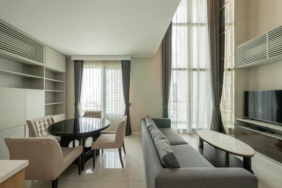 picture 🔺 For Rent Condo VILLA ASOKE Building 1, Floor 27,Duplex, Room size 80.00 sqm - 2/8