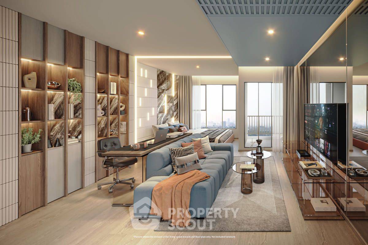 picture 2-BR Condo at ASPIRE Onnut Station near BTS On Nut (ID 2199033) - 2/5