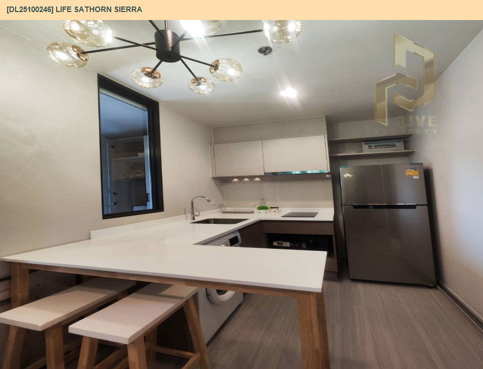 picture DL25100246 Condo for rent, Life Sathorn Sierra near BTS ตลาดพลู, ready to move in, call urgently 0638692663 LineID @655ebbvc - 5/12
