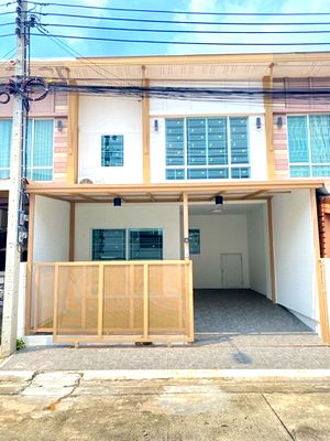 บ้านเดี่ยว เซ็นทรัล พลาซ่า เวสต์เกต : HU6860 ขายทาวน์โฮม พฤกษา ไพร์ม ซอยกันตนา-วงแหวนฯ นนทบุรี