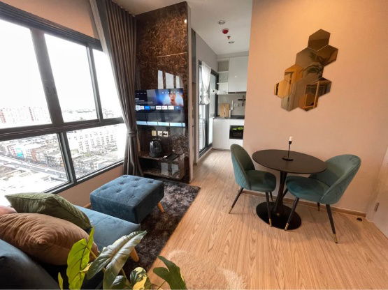 picture For rent !! The Tree Hua Mark Interchange   | 14K. per month |  26 sq.m.  1Bed1Bath  20th Floor - 2/6