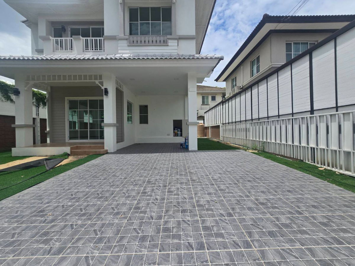 รูป บ้านเดี่ยว หลังมุมใน หมู่บ้านชัยพฤกษ์  รังสิต คลอง 4 ติดถนนรังสิต-นครนายก รีโนเวทใหม่ พื้นที่กว้าง ราคาถูก - รูปที่ 5/36