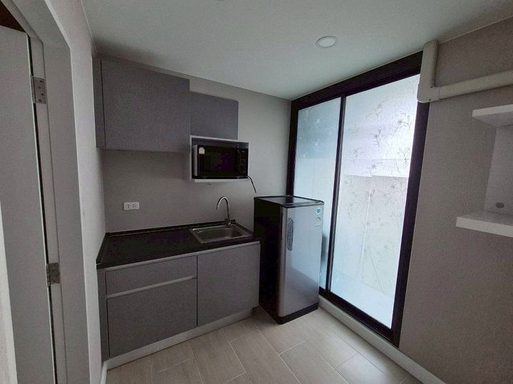 รูป มีเครื่องซักผ้า คอนโด The Cube Station รามอินทรา 109 ชั้น 6 ห้องสวย 24 ตรม. 1 ห้องนอน  เพียง 7,500 บาท - รูปที่ 7/9