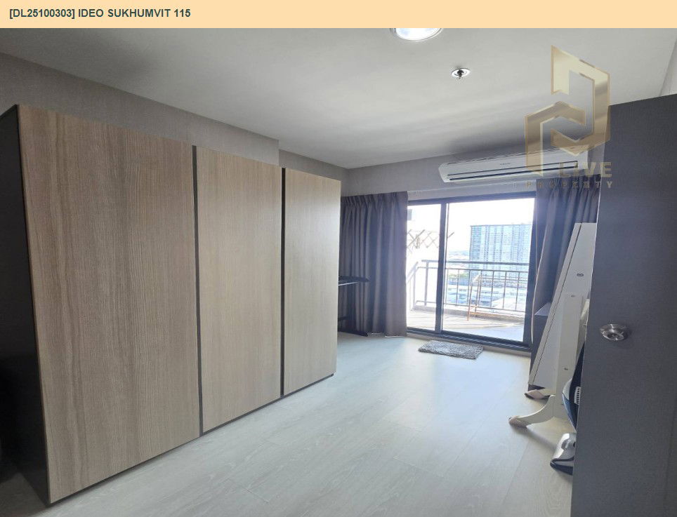 รูป DL25100303 ให้เช่าคอนโด ไอดีโอ สุขุมวิท 115 (IDEO Sukhumvit 115 ) ใกล้ BTS ปู่เจ้า พร้อมเข้าอยู่ โทรด่วน 0653619502 LineID @534wlwof - รูปที่ 4/8