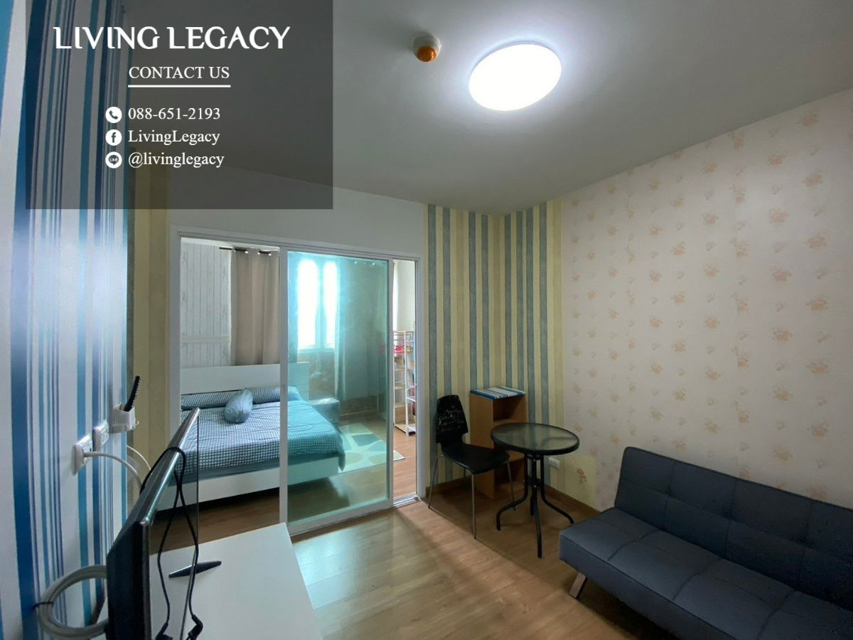 รูป SJ2G8E ให้เช่าคอนโด Bliz Condominium Rama 9 - Hua Mak 29 ตร.ม. ชั้น 6 ตึก A line id : @livinglegacy - รูปที่ 2/13
