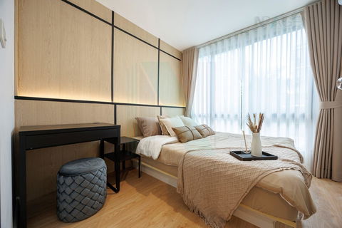 ขายคอนโด ไอ คอนโด สุขุมวิท 103 อาคาร 1 ชั้น 2 1 ห้องนอน ขนาด 29 ตรม ใกล้ โรงเรียนนานาชาติ Berkly