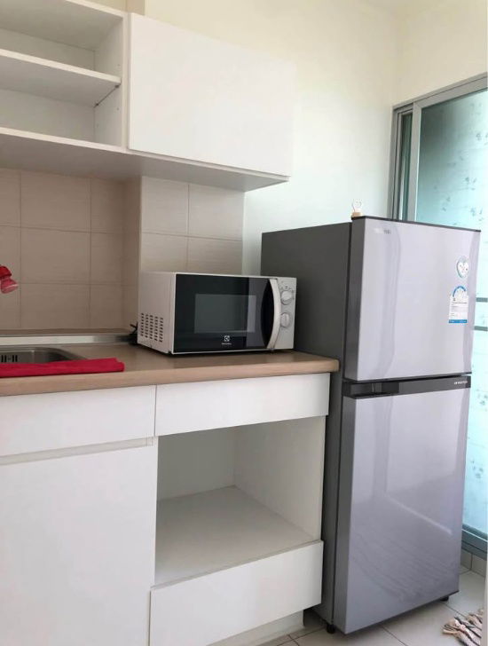 picture For rent !!  Lumpini Park Rattanathibet-Ngamwongwan  | 13K. per month |   44sq.m   2Beds2Baths   18th Floor  "B" Building  - 15/24