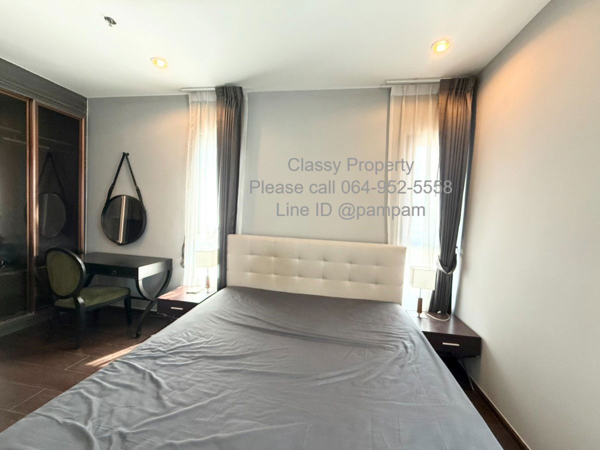 picture *** Condo for rent : C Ekkamai 2 Bedrooms 2 Bathrooms Fully furnished  Swimming pool view *** - 8/20