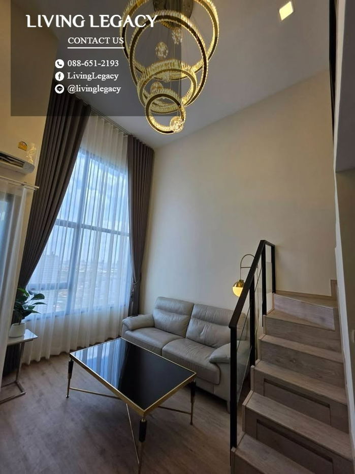 picture LU2ZF0KU Condo For Rent The Rich Rama 9 - Srinakarin 36 Sq.M. Floor 29 line id : @livinglegacy - 8/12