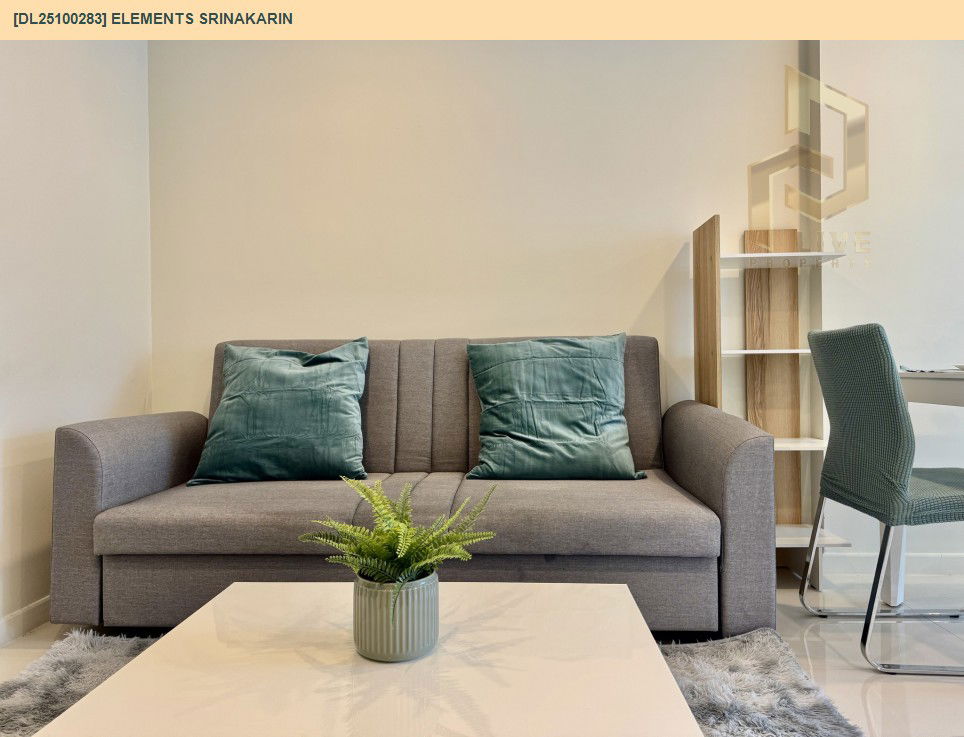 picture DL25100283 Condo for sale, Elements Srinakarin near -, ready to move in, call urgently 0638692663 LineID @897iyzll - 14/21